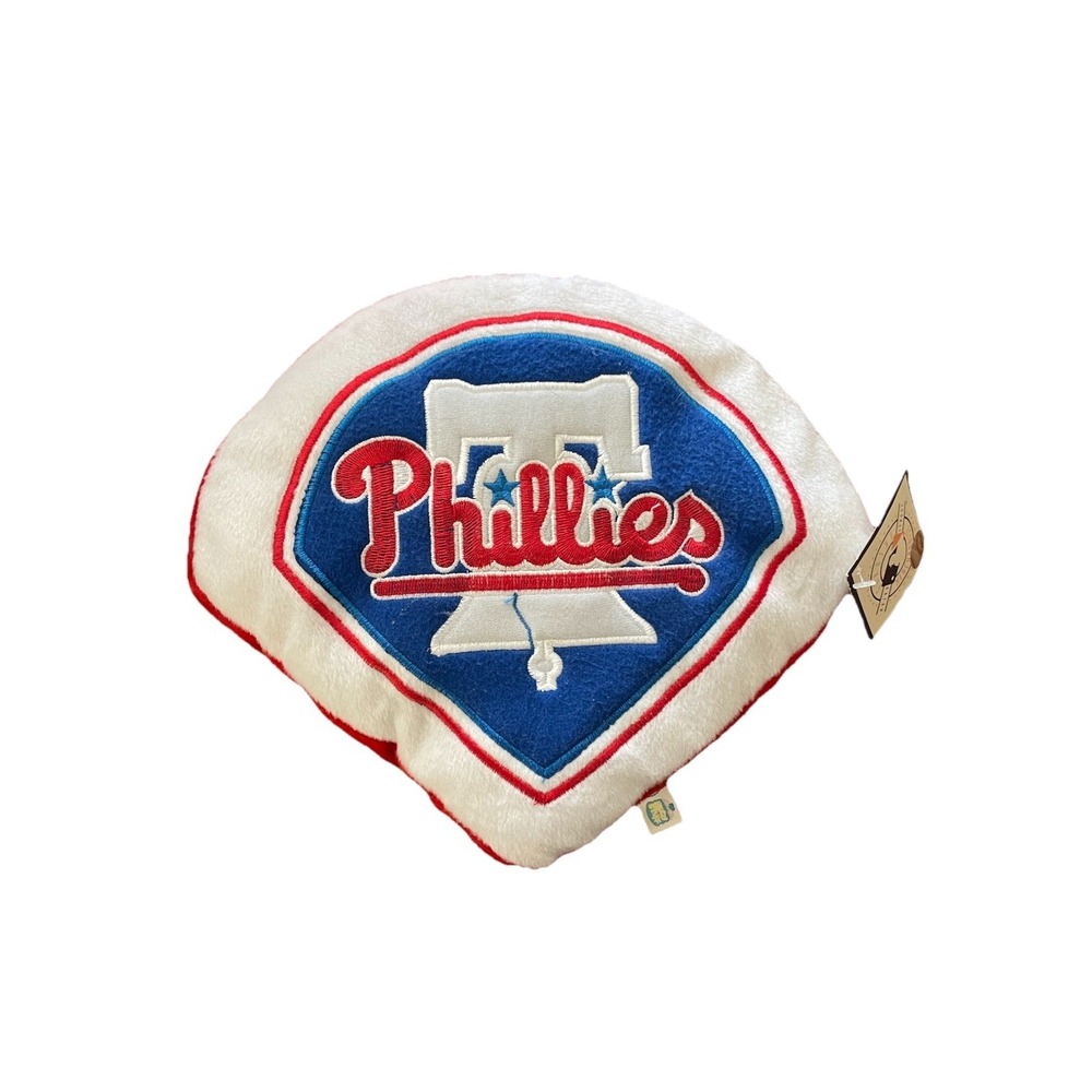 Philadelphia Phillies Baseball MLB Plush Home Plate 10"X9" Red White Blue 2010